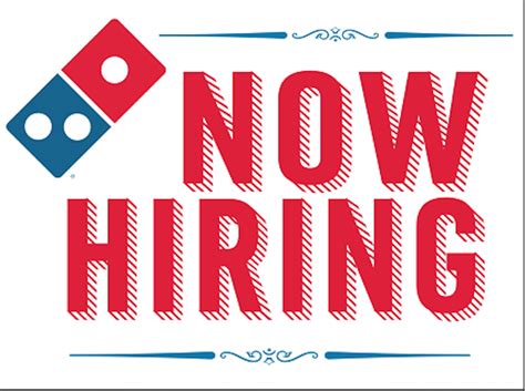 Your contact with the Customer plays an essential role as we create smiles by. . Dominos hiring